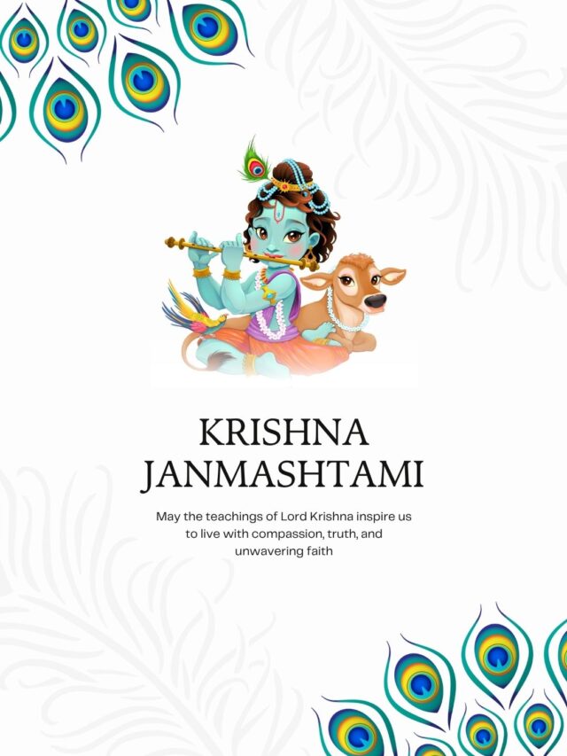Happy Krishna Janmashtami 2025 – Celebrate the Birth of Lord Krishna
